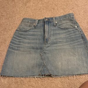 MADEWELL DENIM SKIRT